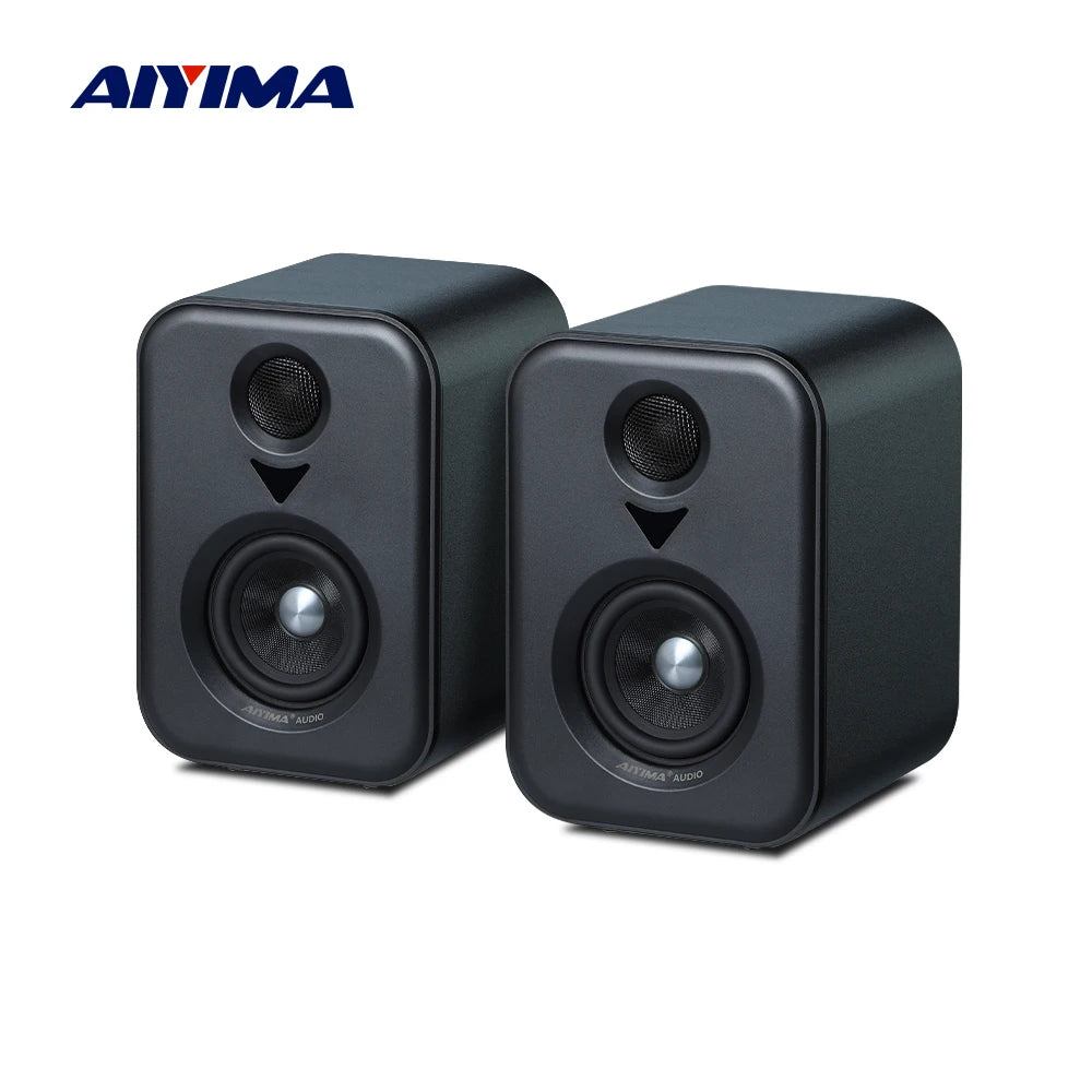 AIYIMA mise à niveau S400 bibliothèque Audio haut-parleurs actifs moniteur de Studio 3 pouces Bluetooth USB DAC HiFi sys
