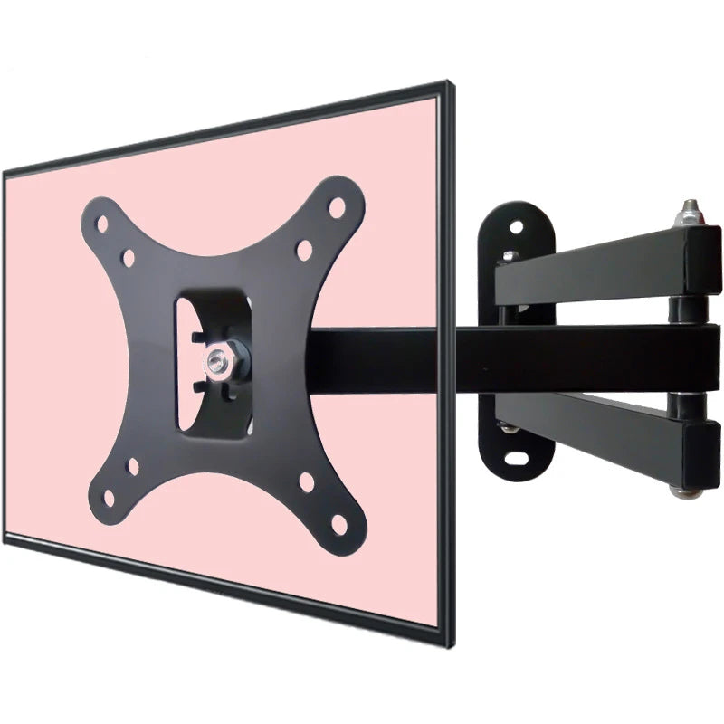 1 support mural réglable pour moniteur TV, pour la plupart des 13-27 pouces/10-32 pouces 360 ° Support TV à extension ro